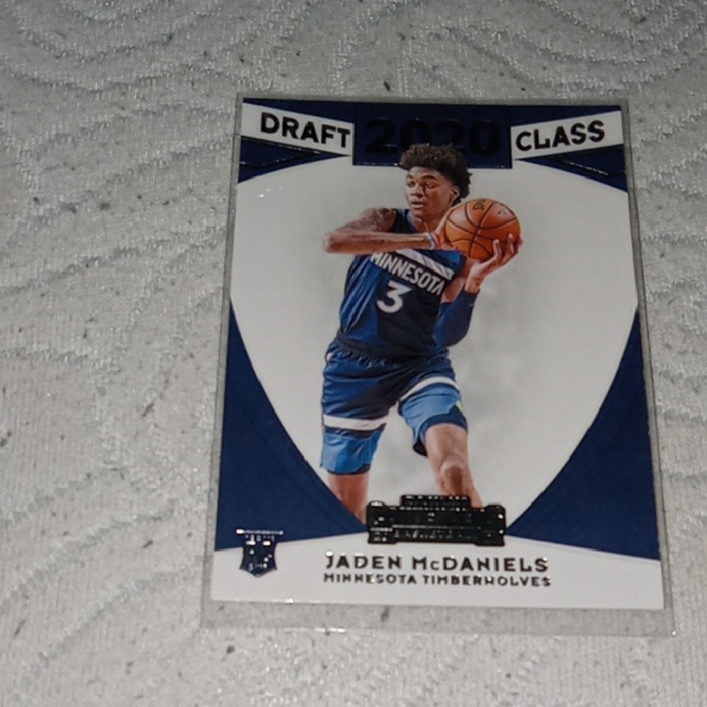 Jaden McDaniels Draft 2020 Class Card